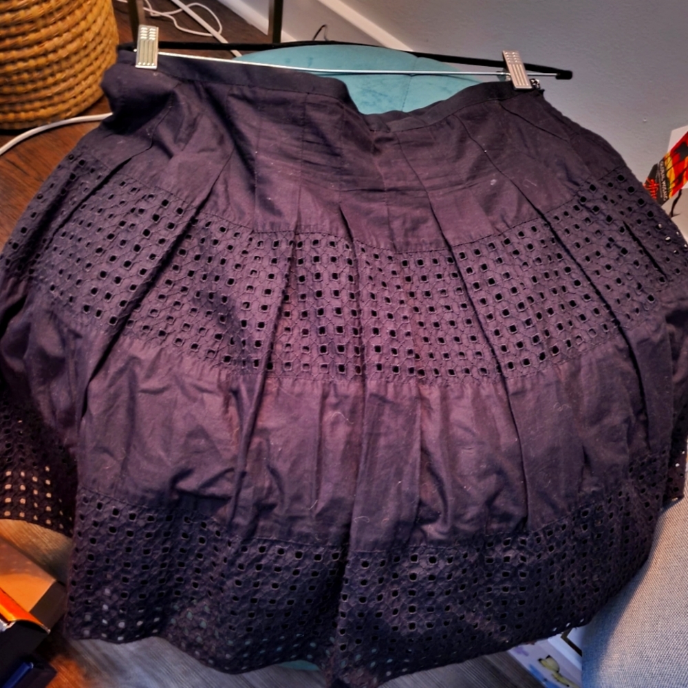 Gap Eyelet Mini Skirt
